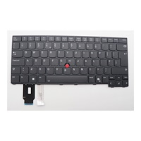 Lenovo Sunrex - ersättningstangentbord för bärbar dator - med Trackpoint - QWERTY - brittisk - svart Inmatningsenhet