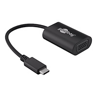 Goobay goobay - bildskärmsadapter - 24 pin USB-C till HD-15 (VGA) - 20 cm