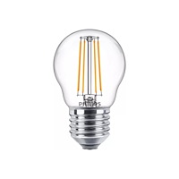 Philips Philips CorePro - LED - form: P45 - klar finish - E27 - 4.3 W - varmt vitt ljus - 2700 K