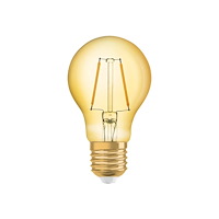 LEDVANCE OSRAM Vintage 1906 CLAS A - LED-glödlampa med filament - form: A60 - klar finish - E27 - 2.5 W - varmt vitt ljus - 2400...