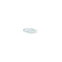 FOLIATEC FOLIATEC Pin Striping Rim Design, Vit, Monokromatiskt, Glans...