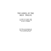 Must Have Books The Gospel of the Holy Twelve (häftad, eng)