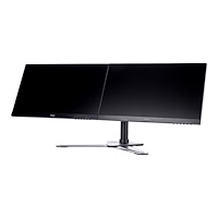 Iiyama Iiyama DS1002D-B1 ställ - justerbar arm - för 2 monitorer - svart