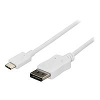 StarTech.com StarTech.com 1,8 m USB-C till DisplayPort-kabel - 4K 60Hz - Vit - DisplayPort-kabel - 24 pin USB-C till DisplayPort - 1....