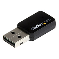 StarTech.com StarTech.com USB 2.0 AC600 trådlös-AC-nätverksadapter med mini dual-band - 1T1R 802.11ac WiFi-adapter - nätverksadapter...