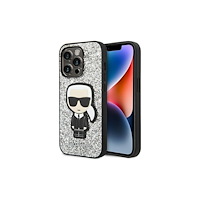 Karl Lagerfeld Karl Lagerfeld Fodral till iPhone 14 Pro 6,1" hardcase silve...