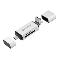 Sandberg Sandberg kortläsare - micro USB / USB / USB-C