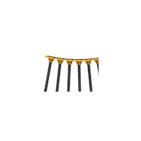 ITW P-SCREW T gipspladeskrue, sortfos., 3,5x35 mm, 1000 stk. bån...