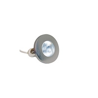 Nordtronic Viola Mini Downlight 350mA, 2W LED 2700K, utomhus, borstat s...
