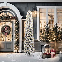 vidaXL Konstgjord julgran Grön 210 cm PVC och stål och plast