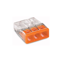 WAGO Wago 2273-203, Orange, Transparent, 14 mm, 16,7 mm, 5,8 mm,...