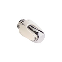 thermrad NAGA THERMRAD Reguleringsgreb crom/hvid, M30x1,5 passer på C...