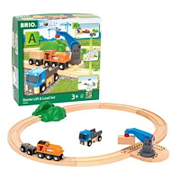 Brio BRIO World Train Set Starter Lift & Load Set, Diverse, 3 År,...