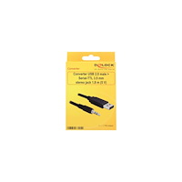 DeLOCK Delock Converter USB 2.0 > Serial-TTL 3.5 mm stereo jack (5 V) - seriell adapter - USB 2.0