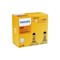 Philips Philips Vision 12972PRC2 Bättre sikt, 55 W, 12 V, H7, haloge...