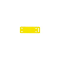 Panduit Panduit Thermal Transfer Marker Plates - etiketter - 500 etikett (er) - 76.2 x 12.7 mm
