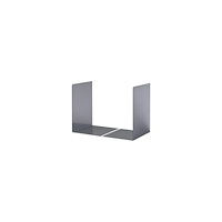 Durable DURABLE L - bokstöd - stål - svart (paket om 2)