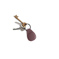MUJJO Mujjo Canopy AirTag Leather Keychain for Elegant Everyday St...