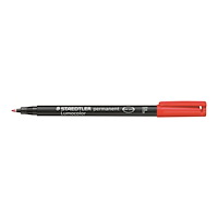 STAEDTLER STAEDTLER Lumocolor 318 - markering - röd