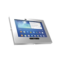 Maclocks Compulocks Full Jacket Galaxy Tab 3 10.1" Wall Mount Enclosure Silver hölje - Antistöld - för surfplatta - silver