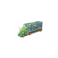 HTI Teamsterz Beast Machines Triceratops Transporter and 3 toy c...