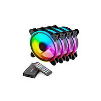 SAVIO Savio FAN-01 4-pack 120mm ARGB fan including controller and...