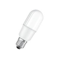 LEDVANCE OSRAM LED STAR Stick - LED-glödlampa - form: A67 - glaserad finish - E27 - 9 W - varmt vitt ljus - 2700 K