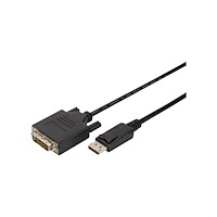 Digitus DIGITUS DisplayPort Adapter Cable - videoadapterkabel - DVI-D till DisplayPort - 3 m