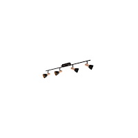EGLO EGLO Barnham, Utanpåliggande spotlight, GU10, 4 lampor, LED,...