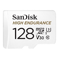 SANDISK SanDisk High Endurance - flash-minneskort - 128 GB - mikroSDXC UHS-I