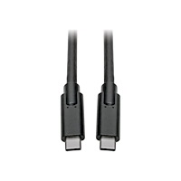 Eaton Corporation Eaton Tripp Lite Series USB-C Cable (M/M) - USB 3.2, Gen 1 (5 Gbps), Thunderbolt 3 Compatible, 10 ft. (3.05 m) - USB typ...