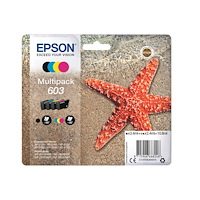 EPSON Epson 603 Multipack - 4-pack - svart, gul, cyan, magenta - original - bläckpatron