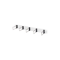 Digitus DIGITUS DN-97666 - kabelhanteringspanel med ringar - 1U - 19"