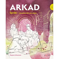 Magnus Johansson Arkad Sv/Sva, Språk 2 - utveckla ditt skrivande, arbetsbok (häftad)