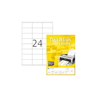 Topstick Etiketter TopStick 70x36 mm hvid