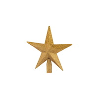 [NORDIC Brands] Dekoration Toppstjärna 21cm guldglitter