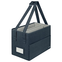 LEITZ Leitz Fabric Storage - förvaringspåse - sammetsgrå