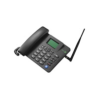 Doro DORO 4100H - svart - 4G fast mobiltelefon - 80 MB - GSM