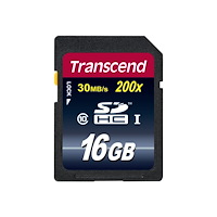 Transcend Information Transcend - flash-minneskort - 16 GB - SDHC
