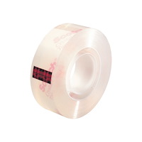 Scotch Scotch Crystal 600 kontorstejp - 19 mm x 33 m - kristallklar