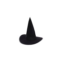 GODAN GoDan Halloween flockad häxhatt