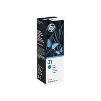 HP HP 31 - cyan - original - påfyllnadsbläck