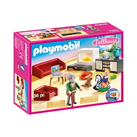Playmobil Playmobil Dollhouse - Comfortable Living Room - byggsats