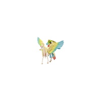Schleich Schleich bayala - Fe Surah med glittrig Pegasus