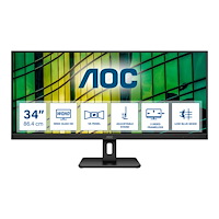 AOC AOC Essential-line U34E2M/BK - LED-skärm - 34"