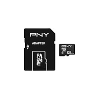 PNY Technologies PNY Performance Plus - flash-minneskort - 128 GB - microSDXC
