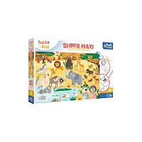 Trefl Double-sided puzzle 24 el SUPER MAXI 3in1 Bobcats on Safari...