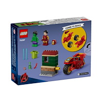 LEGO LEGO Marvel 76287 - Iron Man with Bike and The Hulk - byggsats