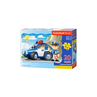 CASTORLAND Castorland Police Patrol 20 Maxi pcs, 20 styck, Tecknade ser...