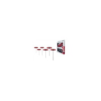 Wiha Wiha 334DS K6, Insexnyckel med T-handtag, Metrisk, 6 styck,...